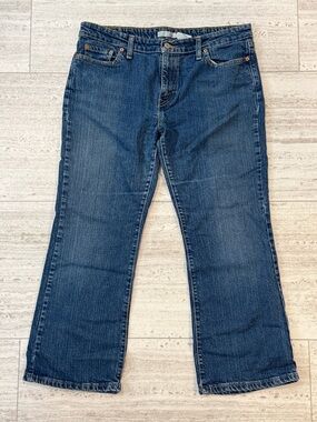 Levi’s 515 Bootcut Jeans Women’s Size 14 Short Medium Wash Classic Denim